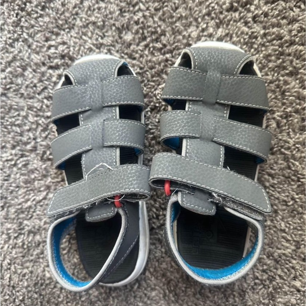 Gray see Kai run sandals size 11